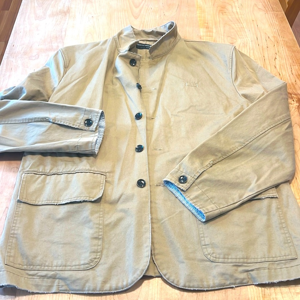 Men’s Casusl Khaki Summer Blazer.